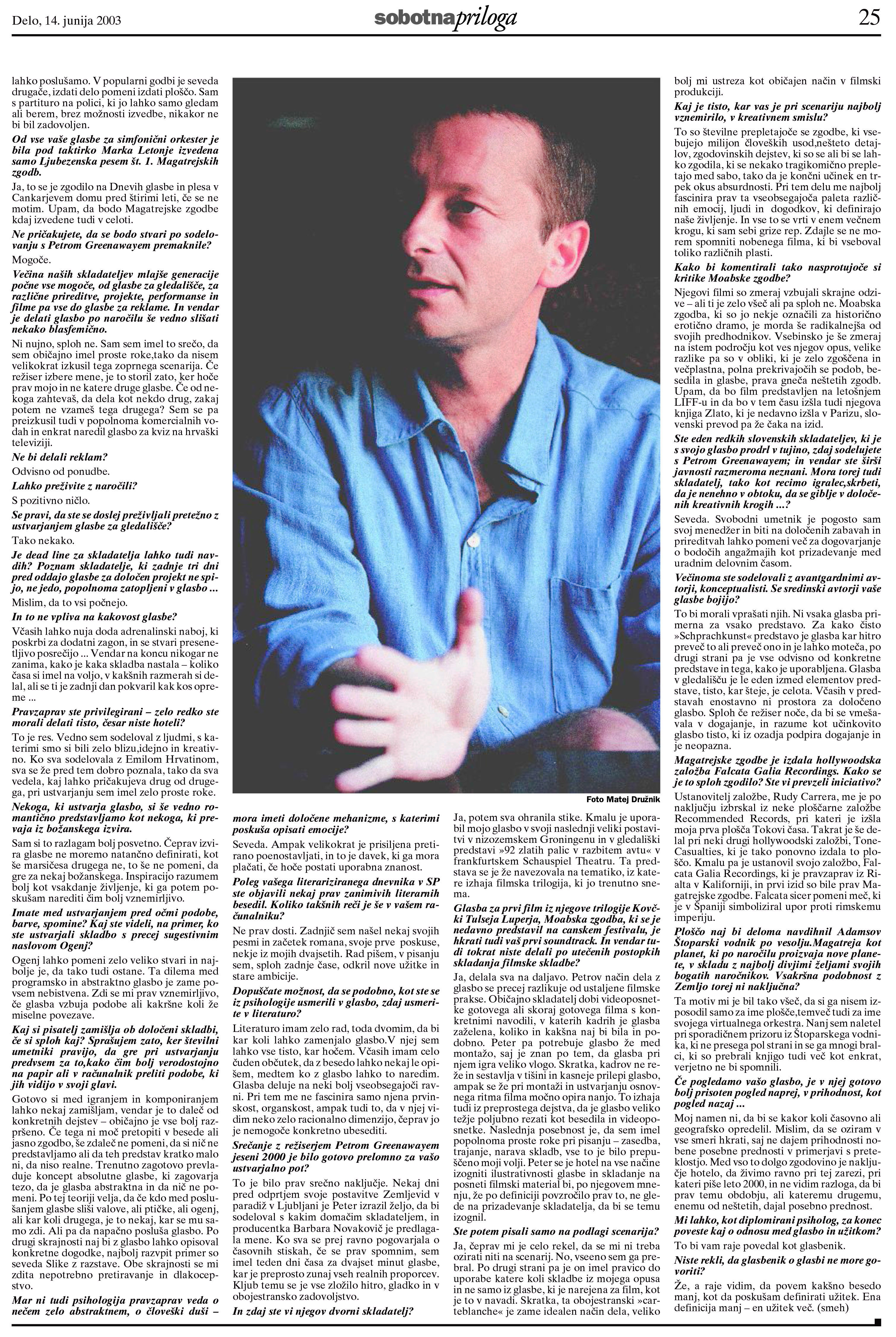 A Life in Suitcases - interview Delo SP 2003 p25